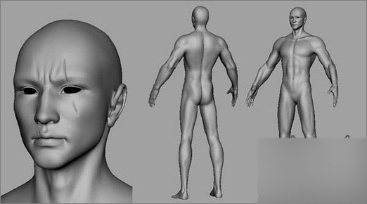 Maya制作網游《九界》裡的戰士角色教程 腳本之家 MAYA角色動畫教程