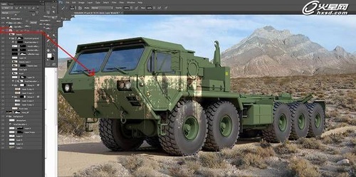 逼真！軍用貨車HEMTT-M1075制作全過程