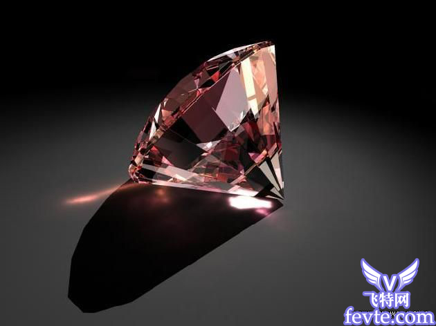maya Mental Ray 教程 MAYA打造粉紅鑽石,無思設計網wssj1.cn
