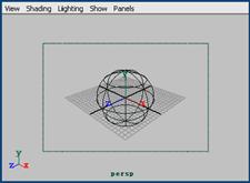 Maya 7.0 創建場景物體-使用攝像機,無思設計網wssj1.cn