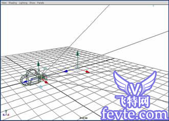 Maya 7.0 創建場景物體-使用攝像機,無思設計網wssj1.cn