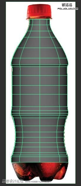 Maya建模教程：打造最逼真的可樂瓶子,PS教程,思緣教程網