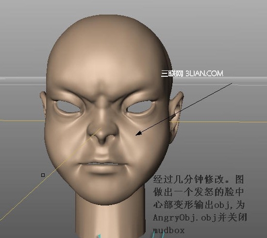 MUDBOX ＆MAYA 加密模型做表情動畫