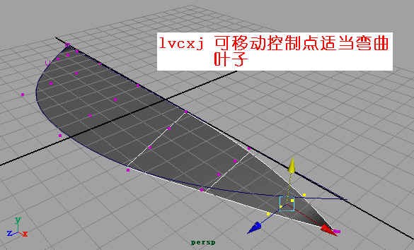 用Maya制作林中穿行的動畫