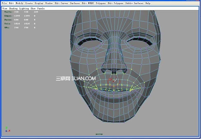 Maya制作臉部表情的動畫教程