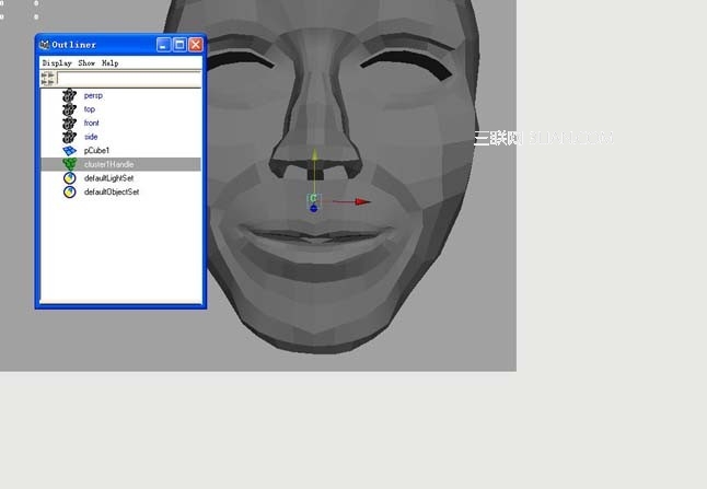 Maya制作臉部表情的動畫教程