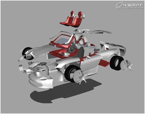 Maya制作保時捷汽車解析
