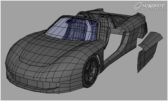 Maya制作保時捷汽車解析