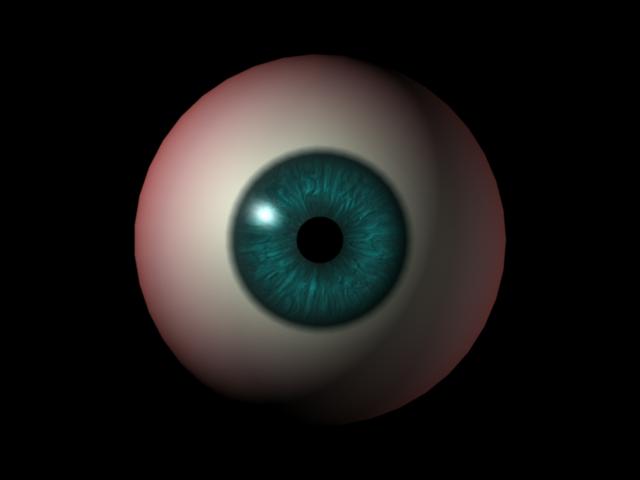 Maya精細教程：程序貼圖制作真實眼睛 三聯