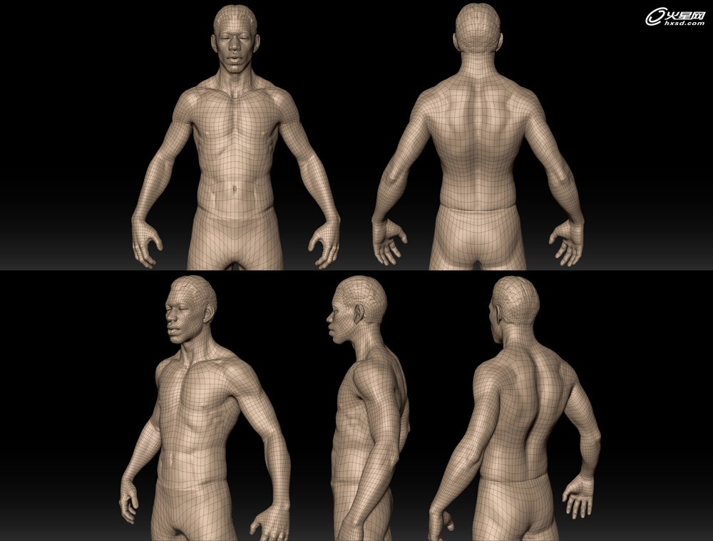 Maya和Zbrush打造搖滾吉他手角色  三聯教程