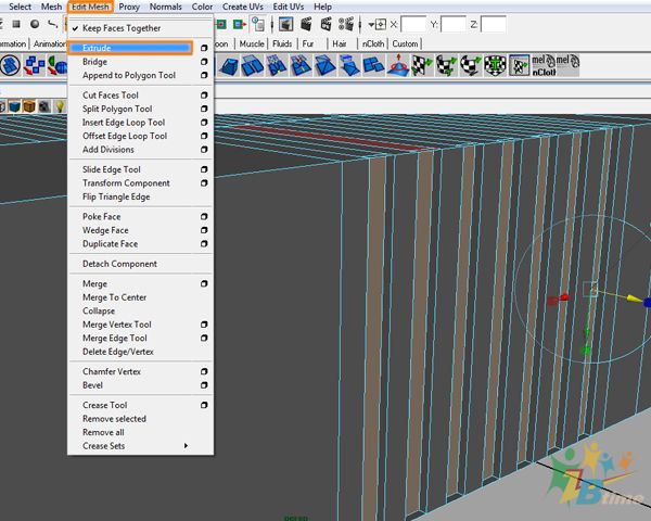 maya制作精巧usb連接線 飛特網 maya建模教程