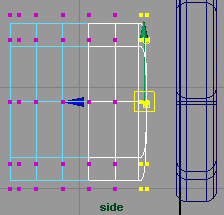 maya nurbs 汽車坐椅建模 三聯