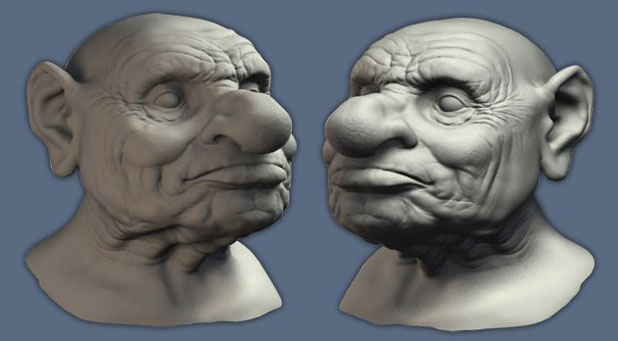 MAYA打造Hoggle老頭人物肖像 三聯網 MAYA角色動畫教程