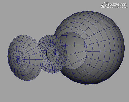 MAYA制作眼球 三聯網 MAYA建模教程