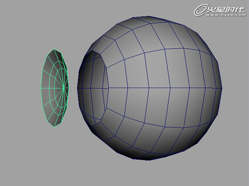 MAYA制作眼球 三聯網 MAYA建模教程