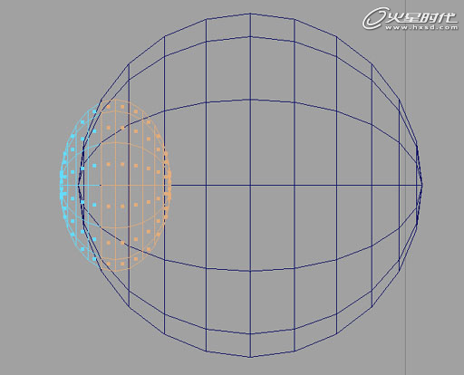 MAYA制作眼球 三聯網 MAYA建模教程