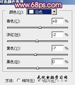 Photoshop把夏季外景圖轉成秋季暖色