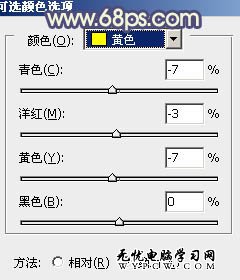 Photoshop調出外景美女圖片流行色調