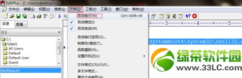 editplus自動換行設置教程 editplus設置自動換行步驟1