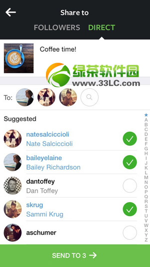 instagram direct私人圖片和視頻分享功能使用教程1