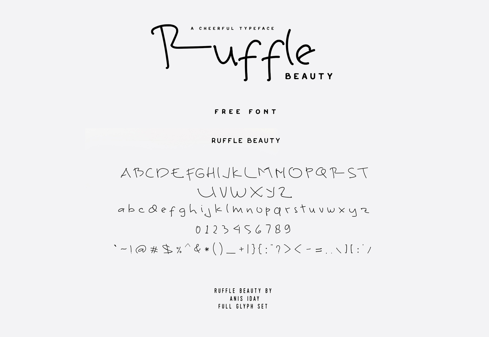 ruffle-thin-line-handwritten-font