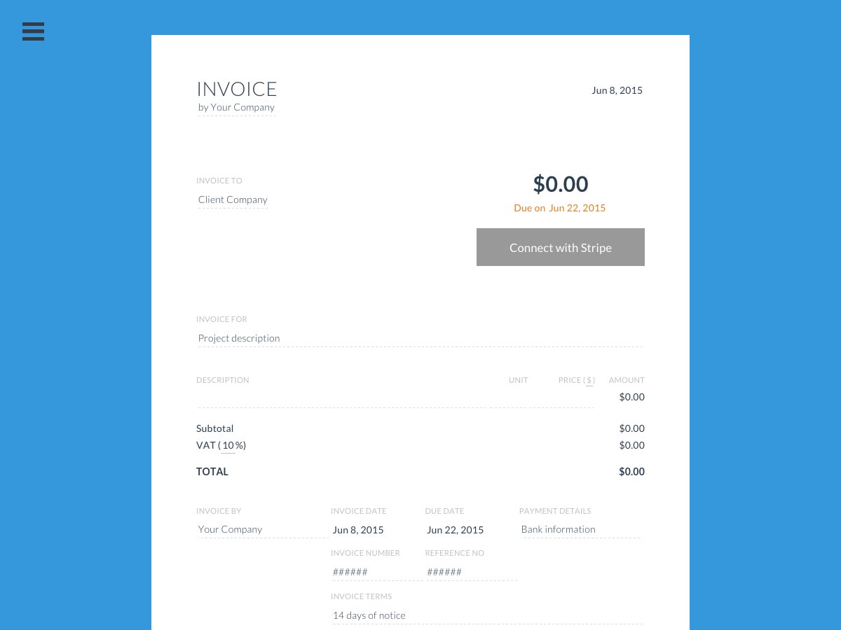 invoice