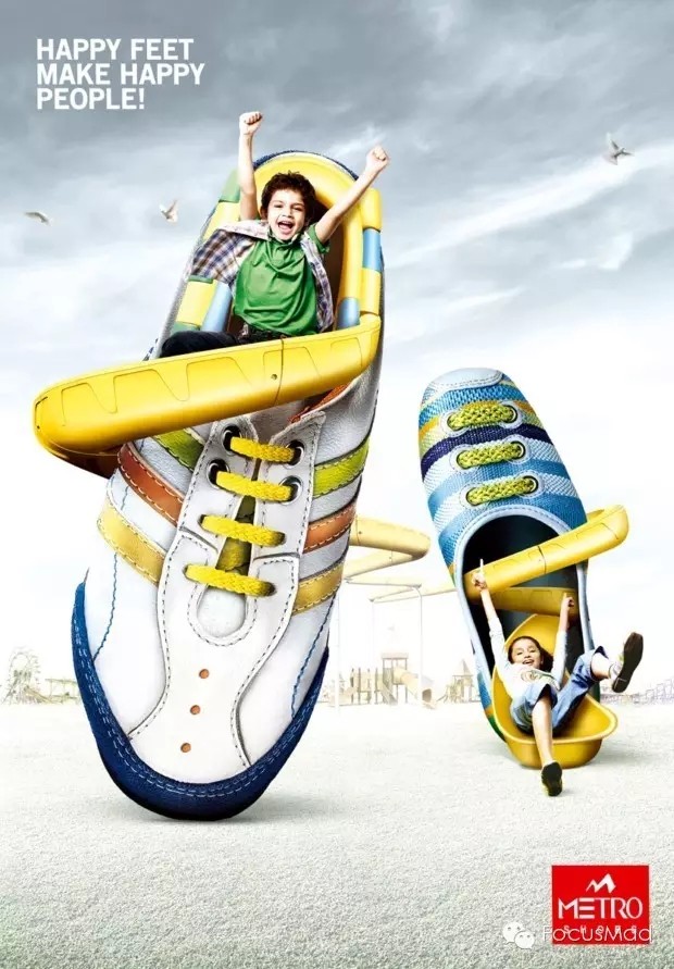 Metro皮鞋廣告
