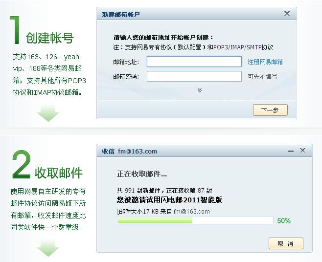 網易閃電郵快速入門 三聯