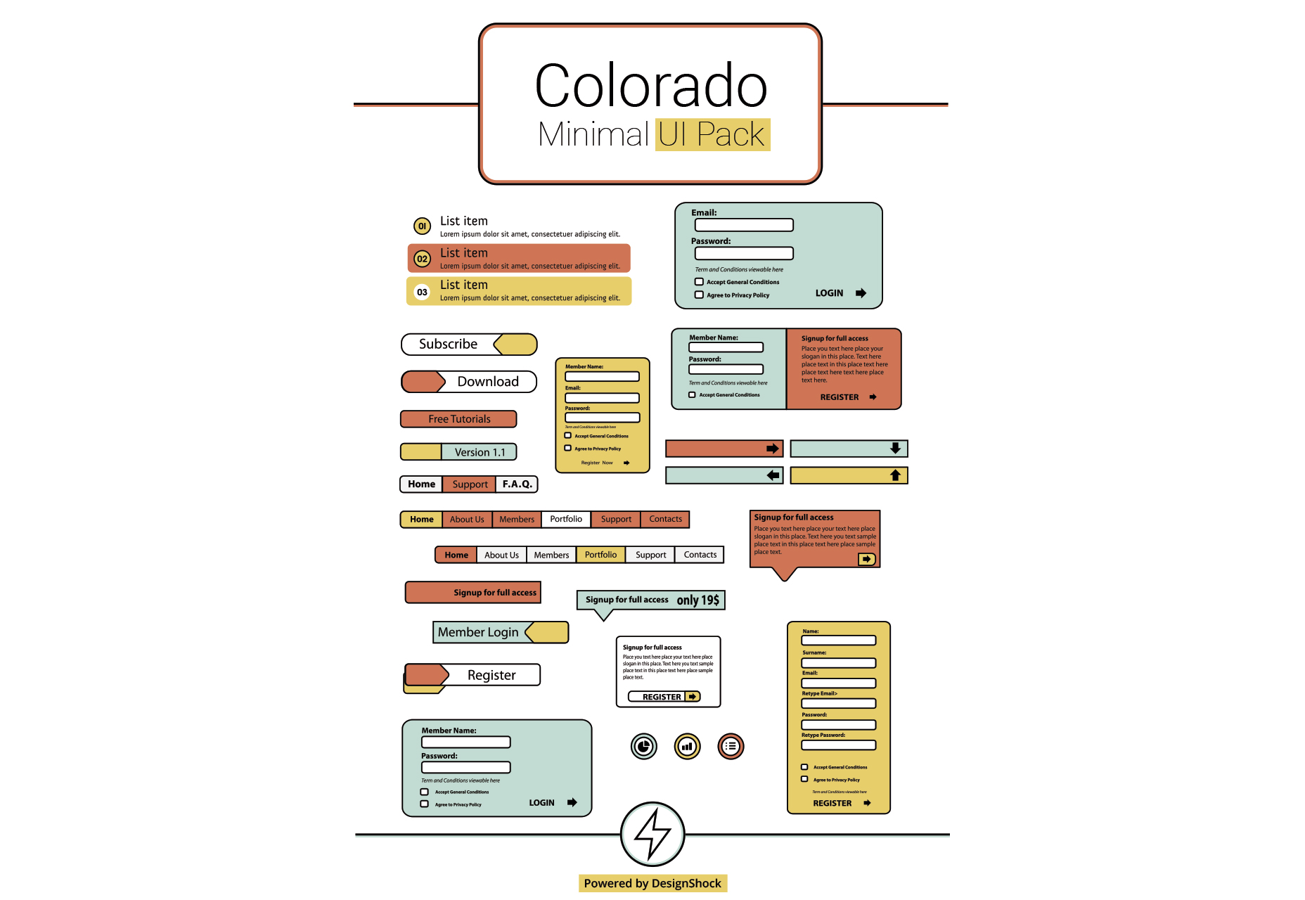 colorado-clean-minimal-ui-pack