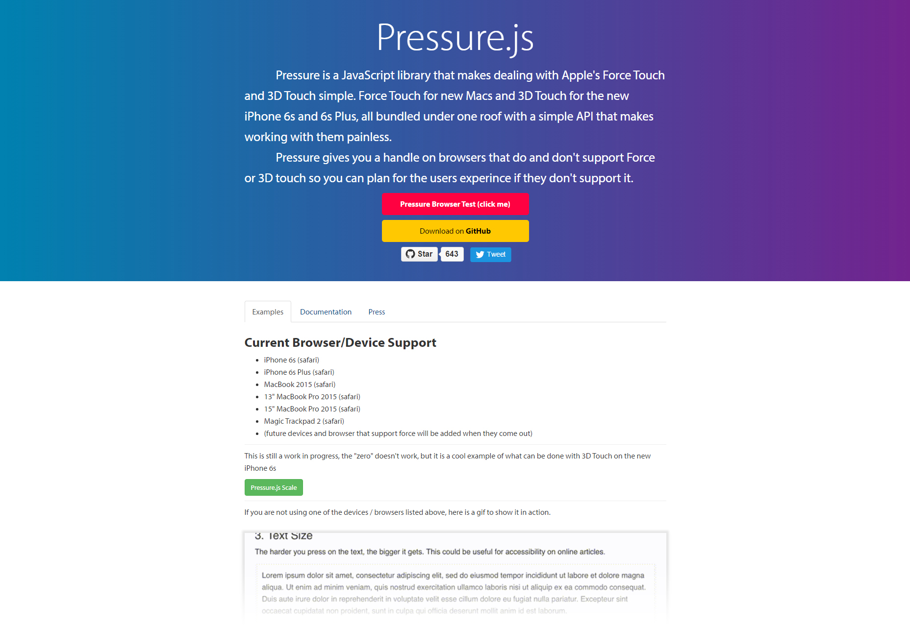 pressure-single-api-force-3d-touch-javascript-library