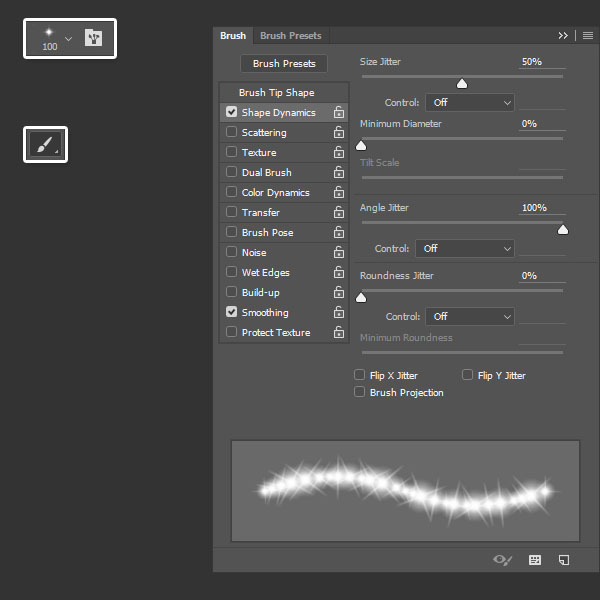 Photoshop利用自帶的3D工具制作閃爍的舞廳燈光立體字