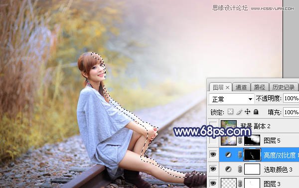 Photoshop調出外景果子照片甜美逆光效果圖,PS教程,思緣教程網