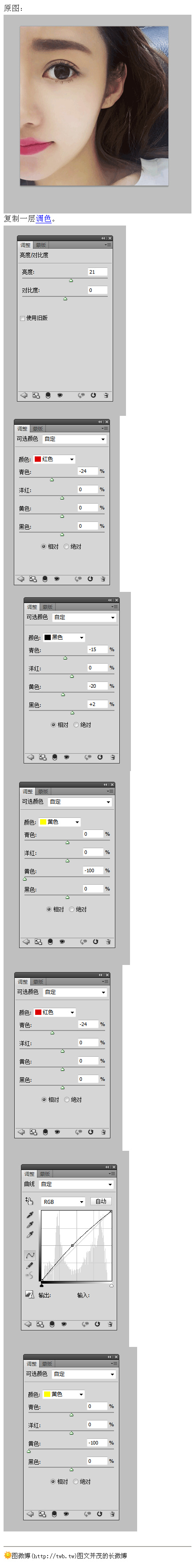 PS眼睛轉手繪設計教程  三聯