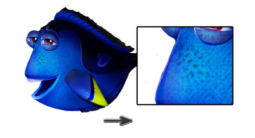 PS教程：Photoshop合成可愛健忘的Dory