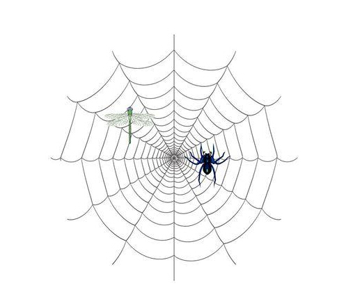怎麼用AI繪制蜘蛛網圖案