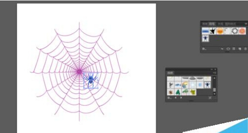 怎麼用AI繪制蜘蛛網圖案