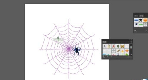 怎麼用AI繪制蜘蛛網圖案