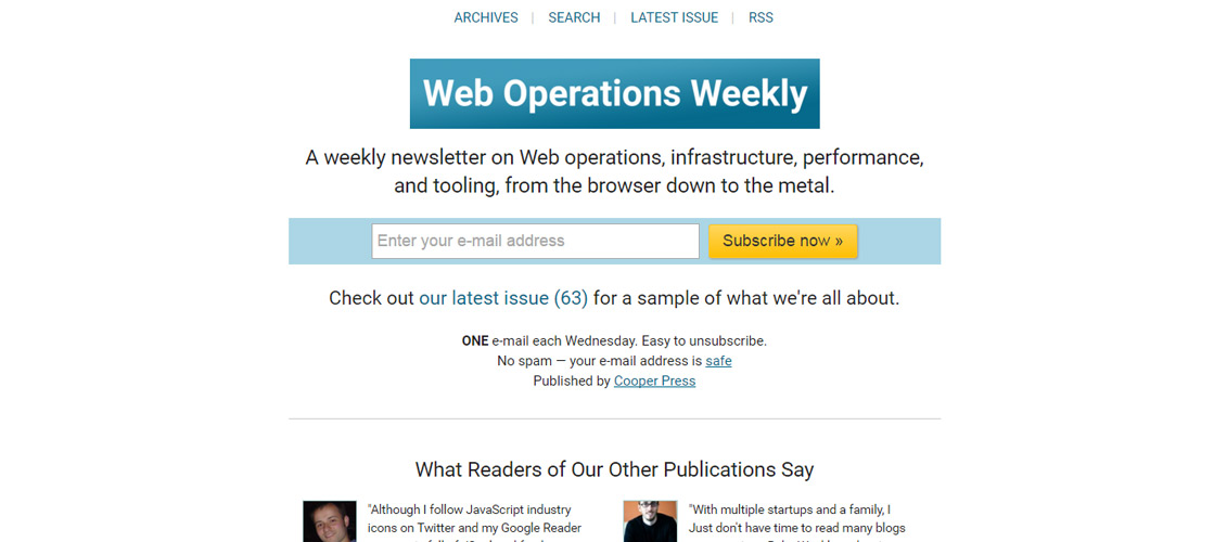 Web-Operations-Weekly
