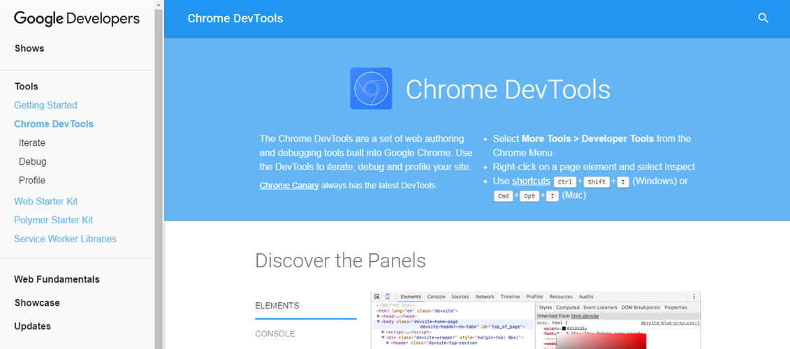 Google-Chrome-DevTools