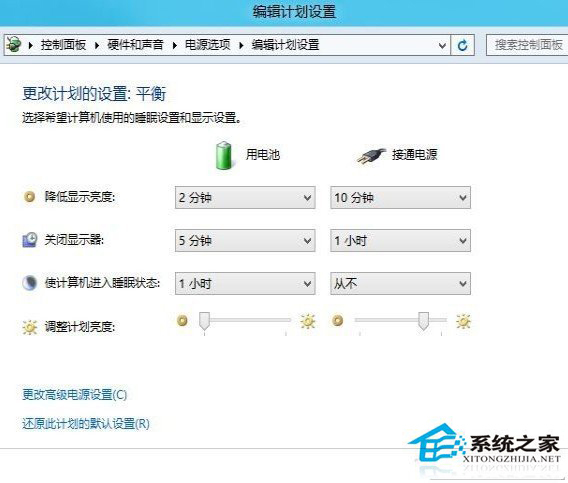 Win8系統自動進入睡眠功能怎麼關閉？