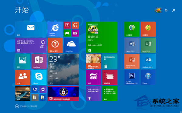 Win8.1如何管理開始屏幕中的應用軟件？