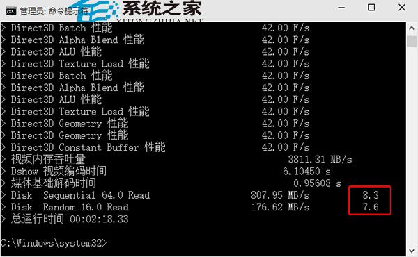 Win10進行系統評分的操作方法