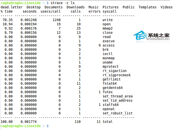  Linux系統中strace操作實例匯總