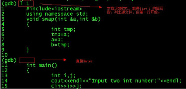  Linux系統中GDB功能匯總