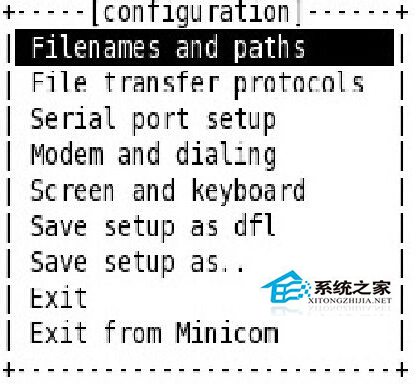  Linux配置minicom的步驟