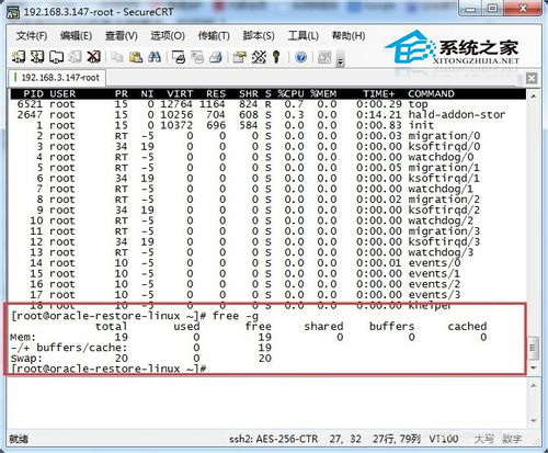  如何使用CRT命令工具查看Linux系統資源信息