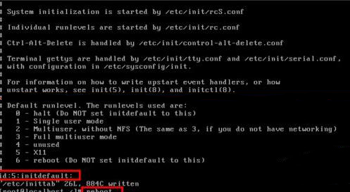  Linux運行級別設置為6後無限重啟怎麼辦？