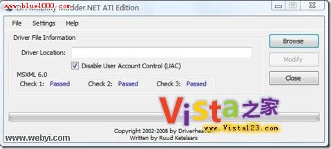 Vista下本本老顯卡安裝最新版ATI驅動