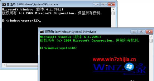 win7系統純淨版下更改DOS命令提示符操作界面字體顏色的方法 三聯