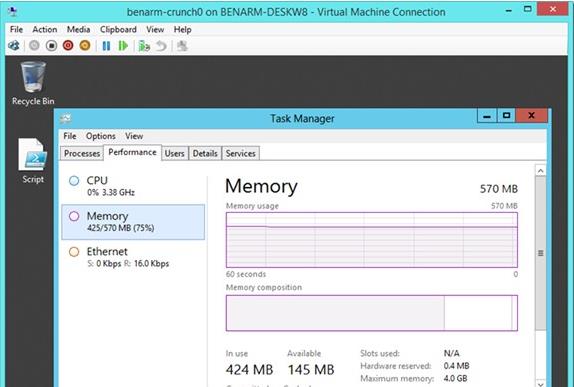 查看win7系統中虛擬機最大動態內存的方法 三聯